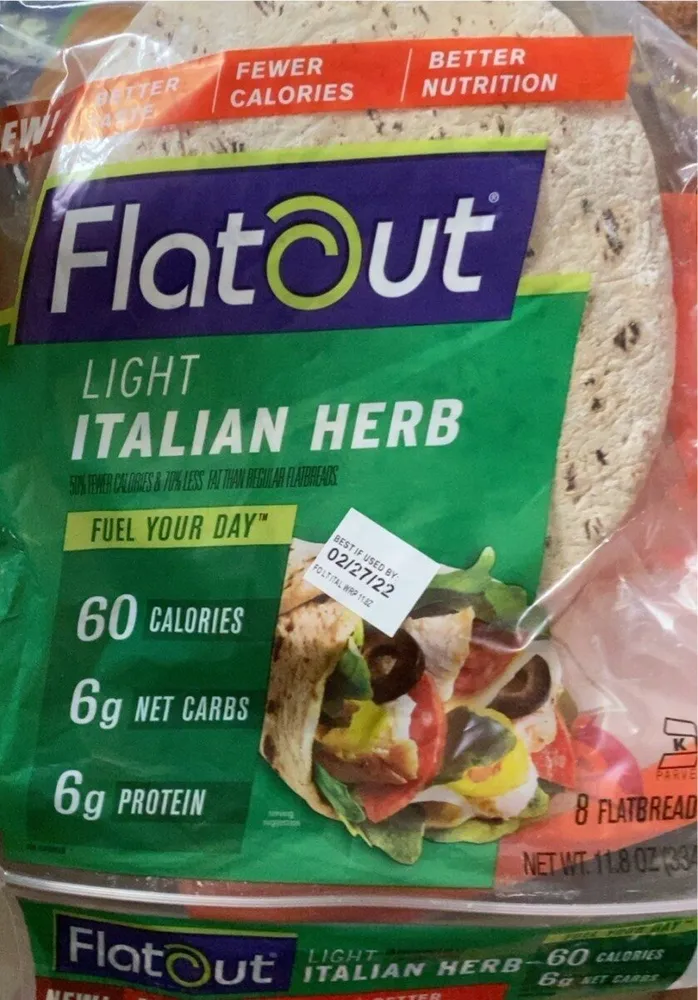 FlatOut Light Italian Herb Flatbread