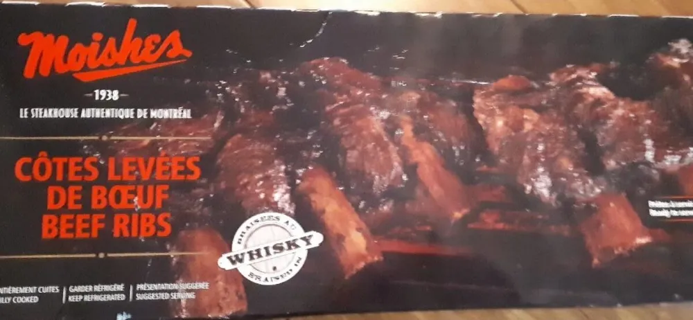 Côtes levées de bœuf