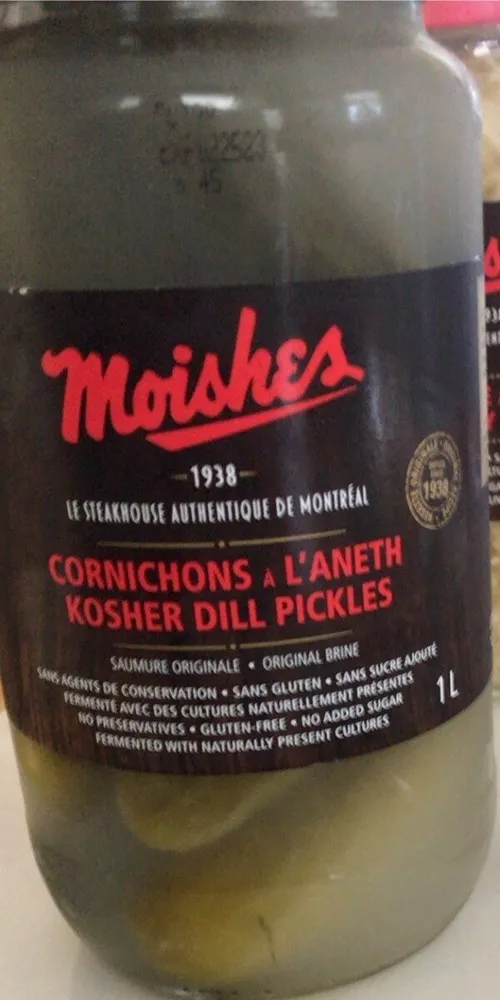 Cornichons a l’aneth