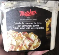 Salade de pomme de terre aux cornichons sucrés
