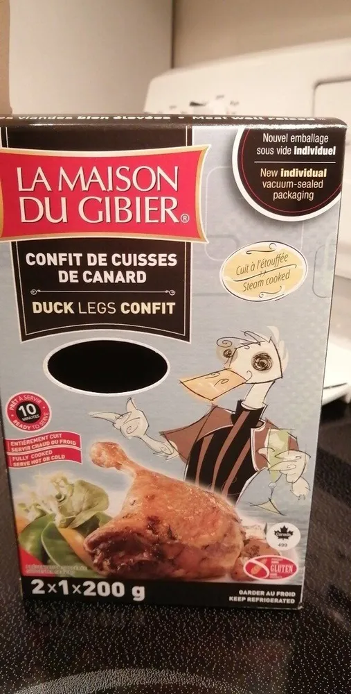 Confit de cuisses de canard
