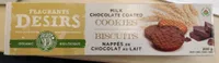 Biscuits Nappés de chocolats au lait