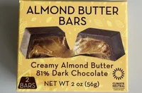 Almond butter bars