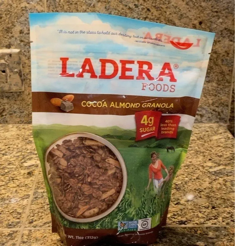 Cocoa almond granola