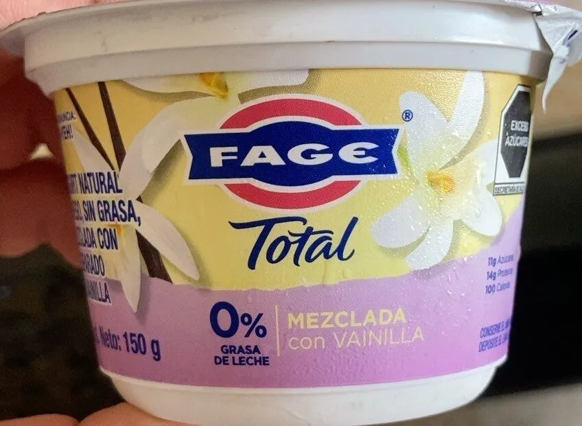 Face total mezclada con vainilla