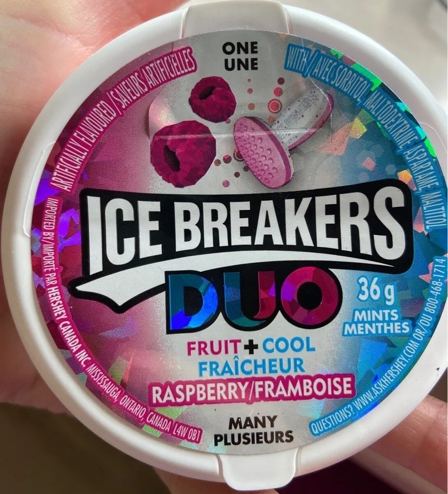Icebreakers caramelos raspberry