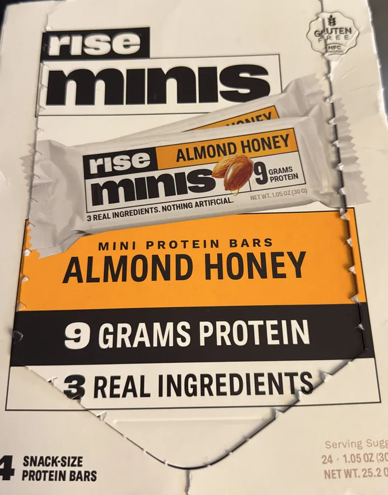 Almond Honey Mini bars