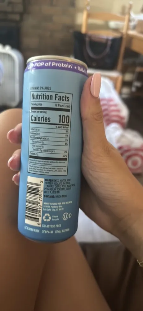 Clear Protein Drink Blue Raspberry