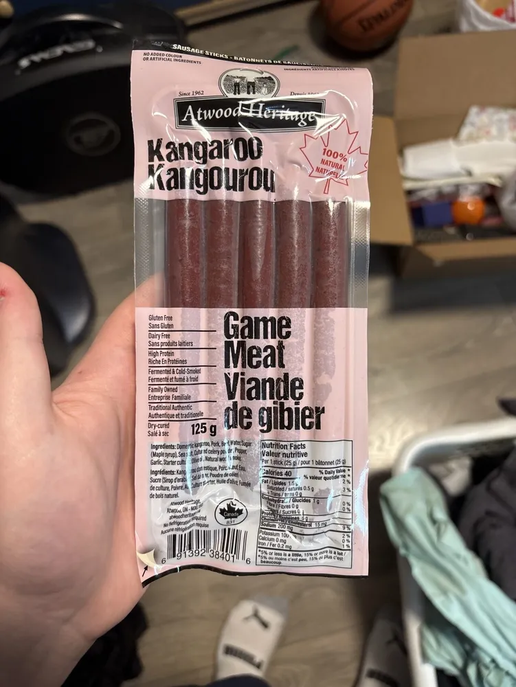 Kangaroo Pepperoni Sticks