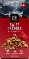 Organic red berries swiss granola
