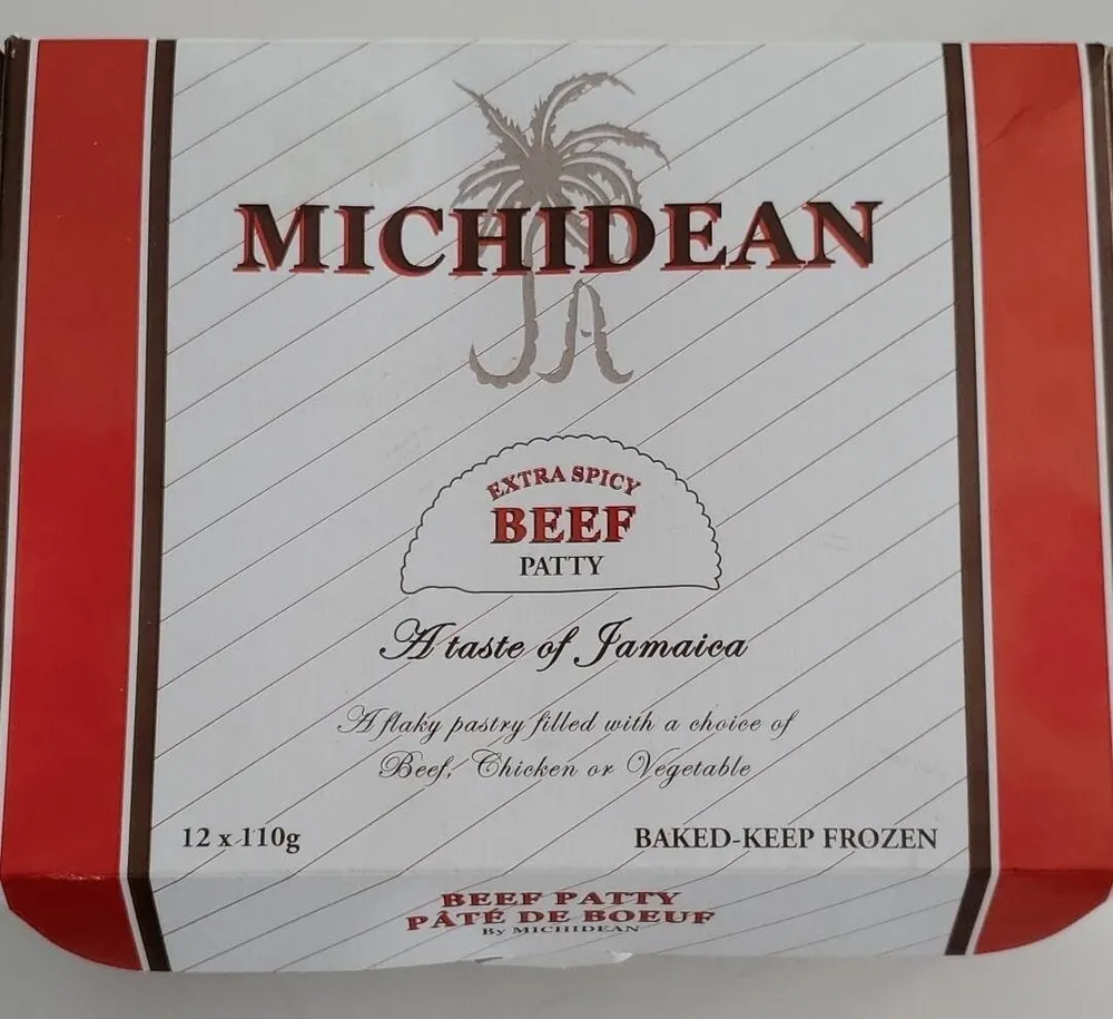 Michidean Extra Spicy Beef Patties