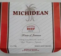 Michidean Extra Spicy Beef Patties