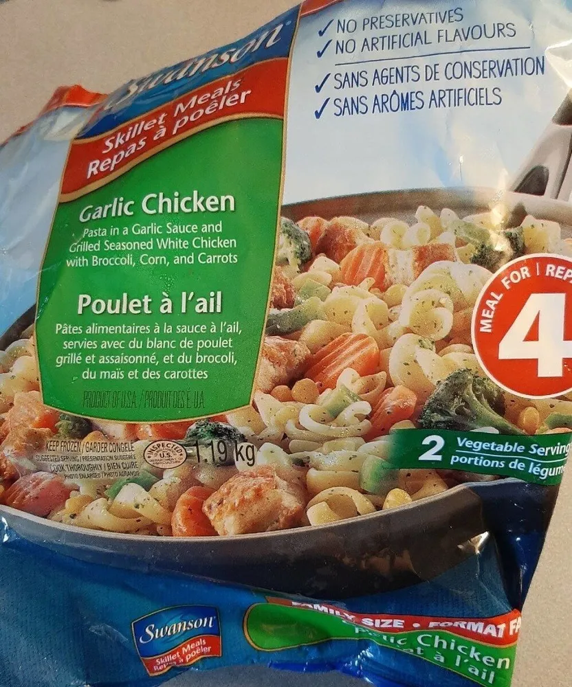 Garlic Chicken Skillet Meal