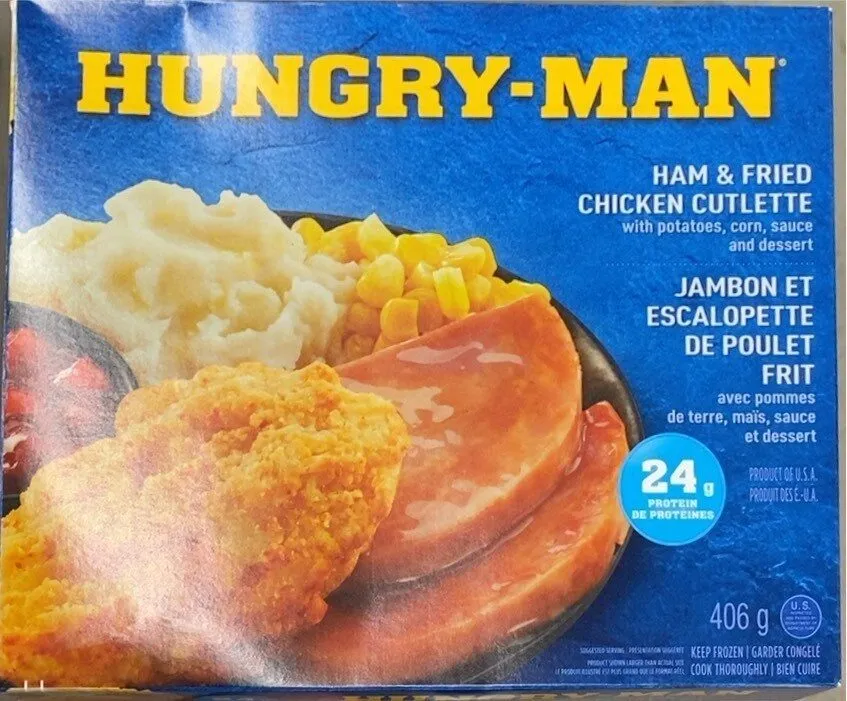 Ham & Fried Chicken Cutlette