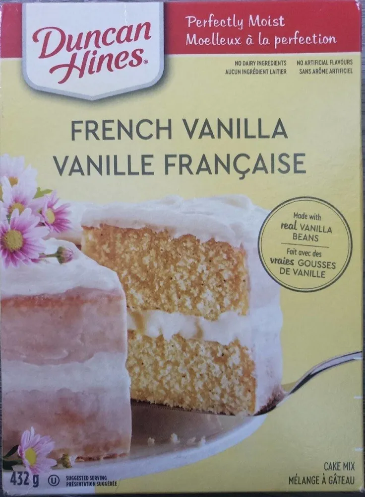 French Vanilla cake mix