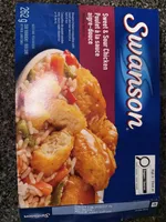 Sweet And Sour Chicken And Rice.