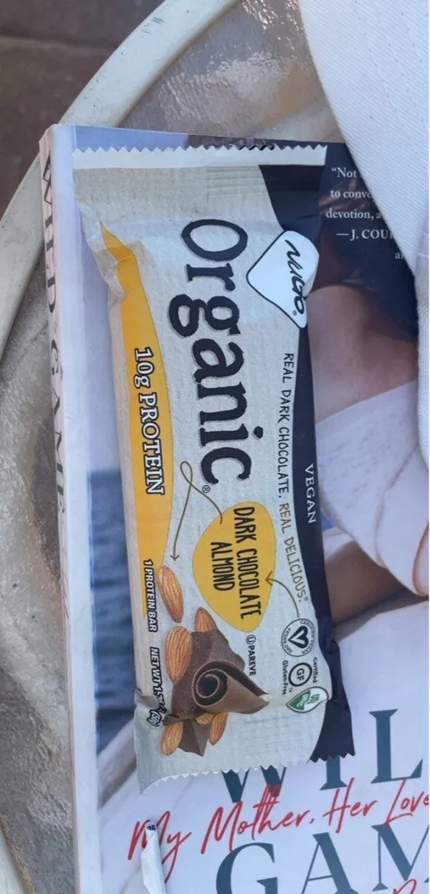 Organic dark chocolate almond