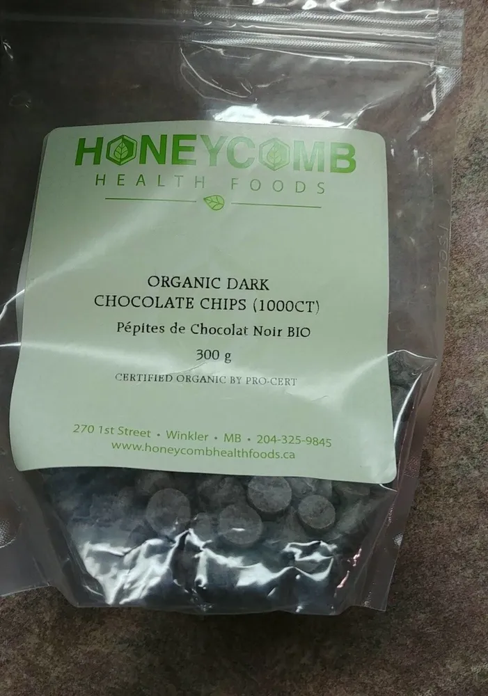 Organic dark chocolate chips