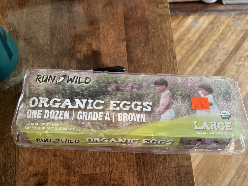 Organic egg