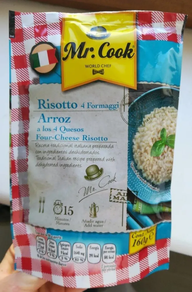 Risotto 4 fromages