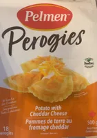 Perogies with cheddar cheese