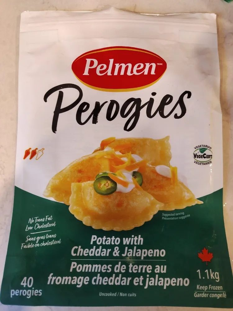 Cheddar and Jalapeño Perogies