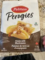 Perogies Potato with Mushrooms