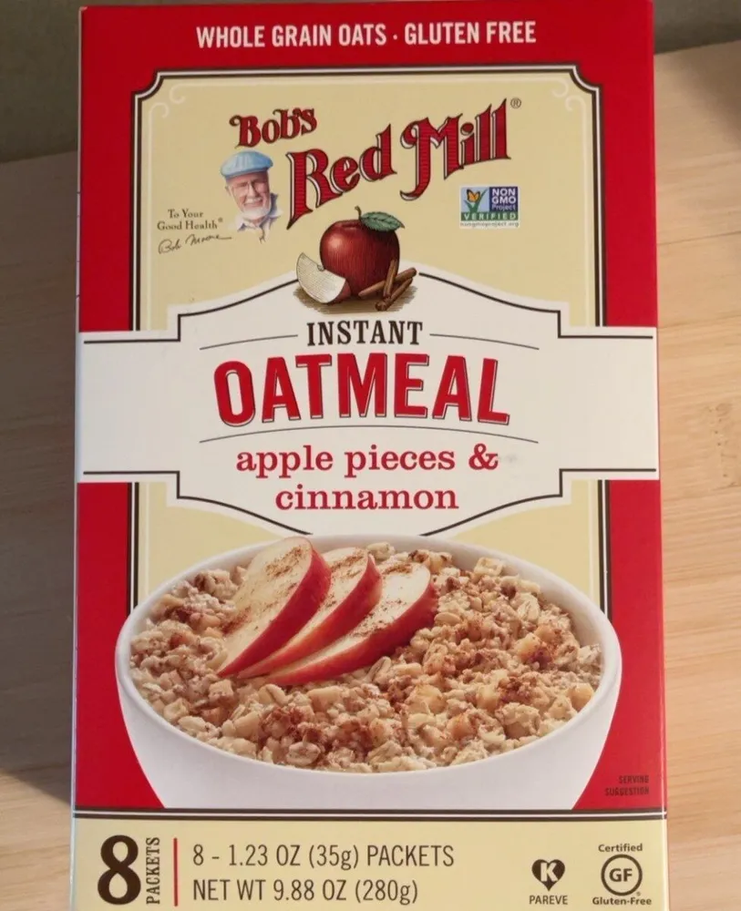 Apple Pieces & Cinnamon Instant Oatmeal
