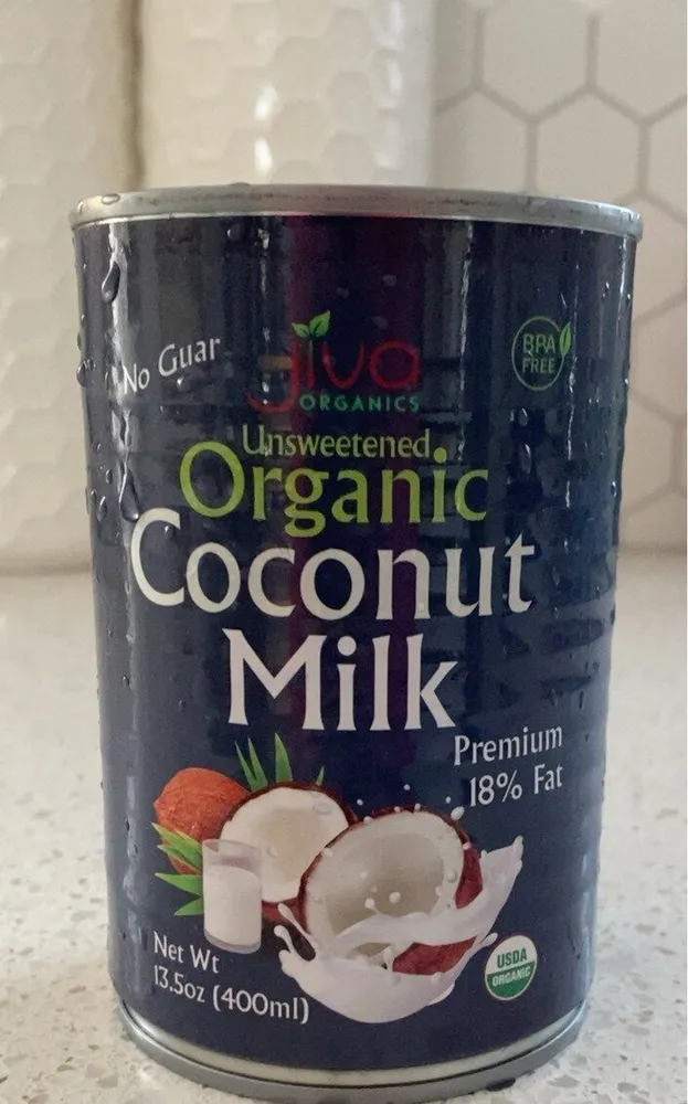 Organic coconut milk