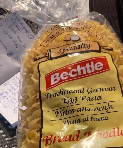 Traditional German Egg Pasta