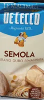 Semola di grano duro rimacinata