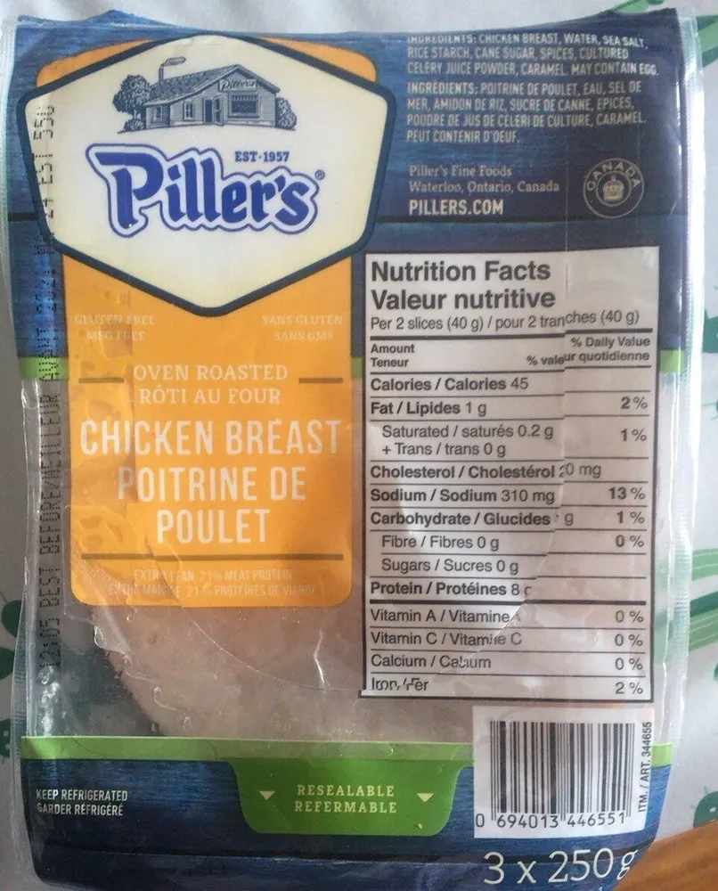 Chicken Breast slices