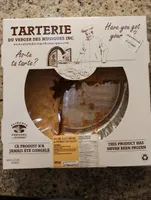 Tarte sucre à crème et poires