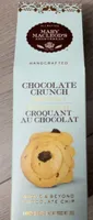 Chocolate crunch shortbread cookies
