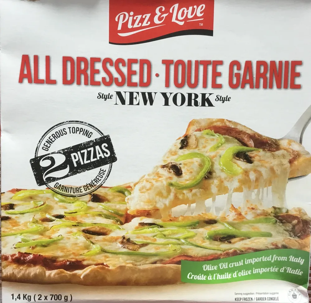 Pizza toute garnie, Style New Yok