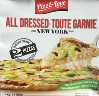Pizza toute garnie, Style New Yok