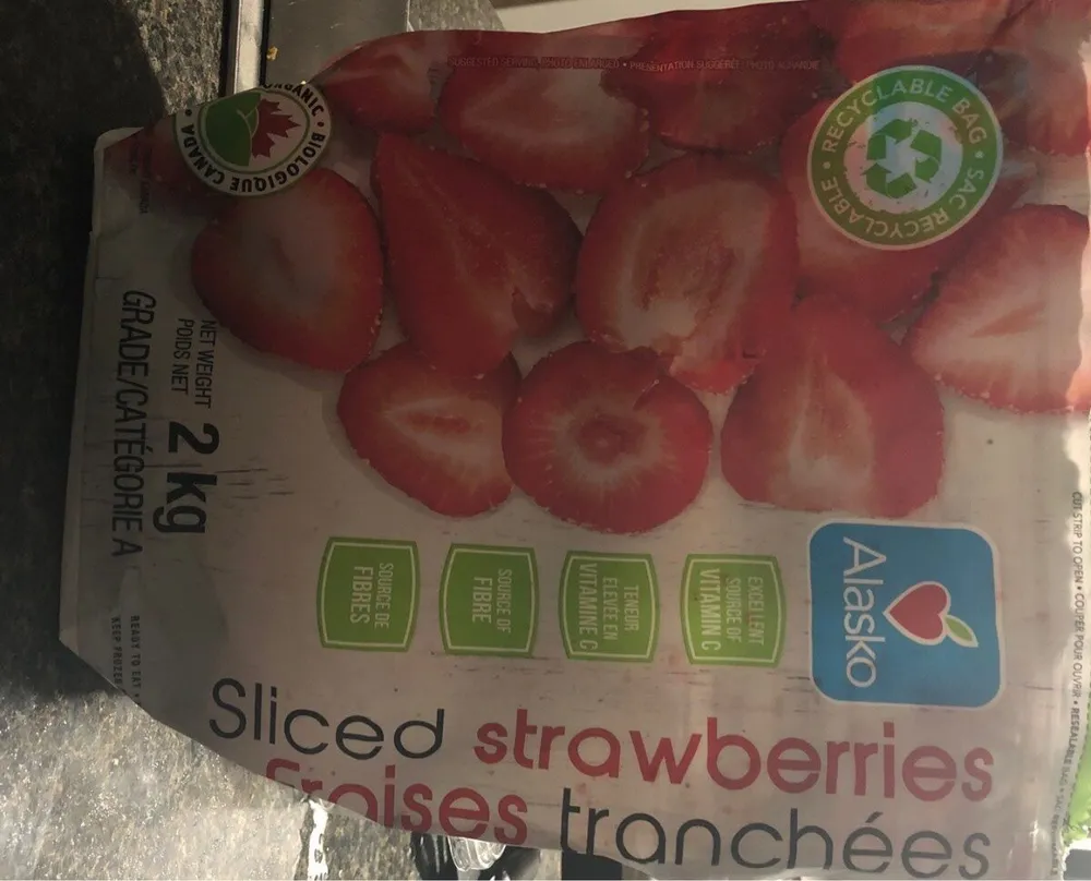 Fraises tranchées