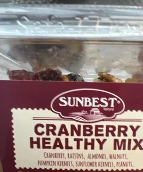 Cranberry Healthy Mix
