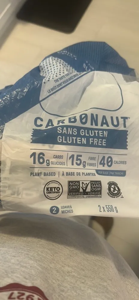 CARBONAUT GLUTEN FREE BREAD