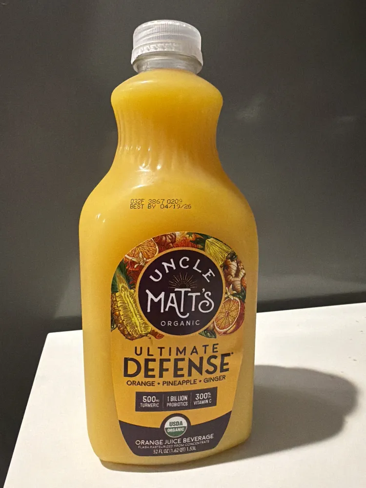 Uncle Matt’s Organic Orange Juice