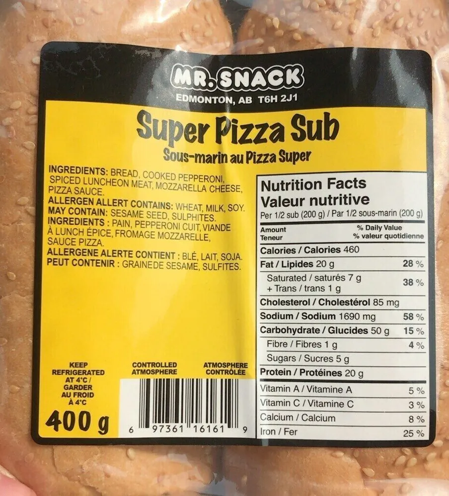 Pizza sub