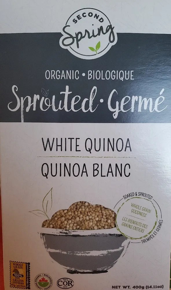 Organic Sprouted White Quinoa
