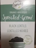 Sprouted Black Lentils