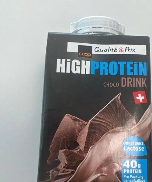 High protein drink choco coop