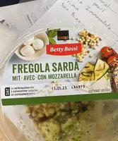 Fregola Sarda avec Mozarella