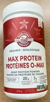 Max Protein Hemp Protein Powder, Unsweetened