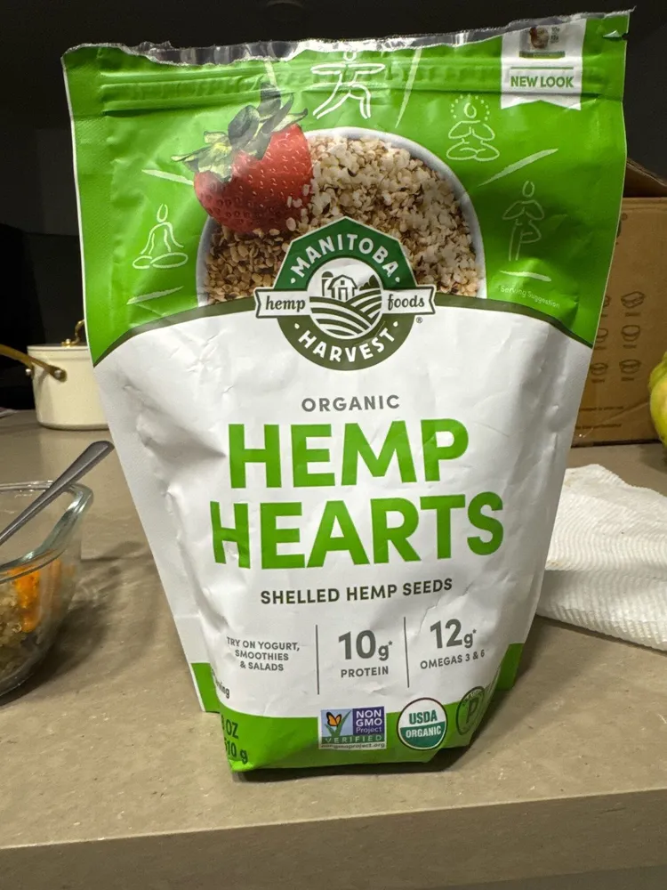 Organic Hemp Hearts, Shelled Hemp Seeds