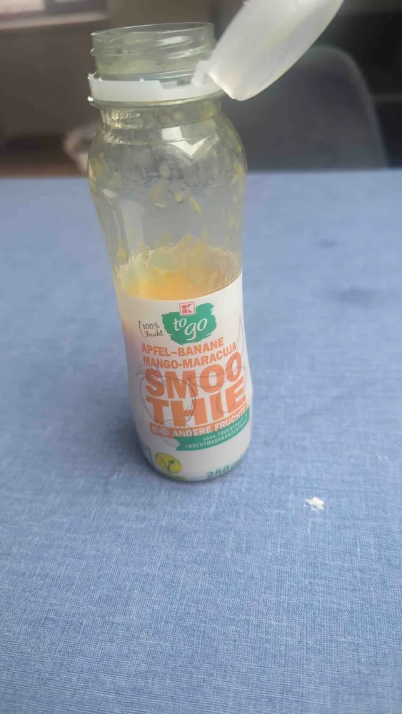 Smoothie Apfel-Banane-Mango-Maracuja