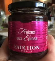 Confiture fraises aux epices