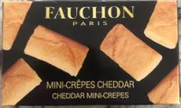 Mini-crêpes cheddar
